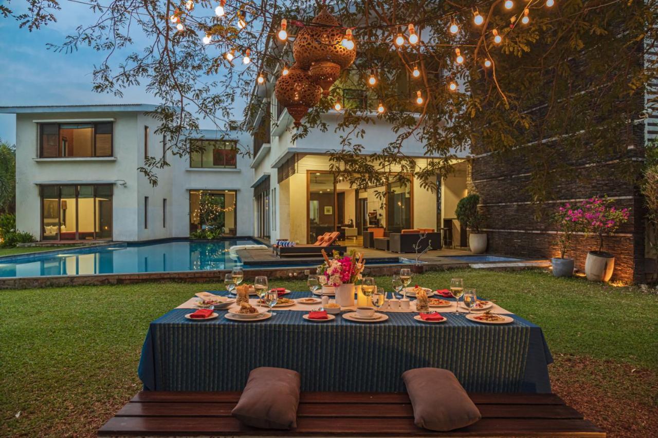 Saffronstays Estella, Alibaug آليباغ المظهر الخارجي الصورة